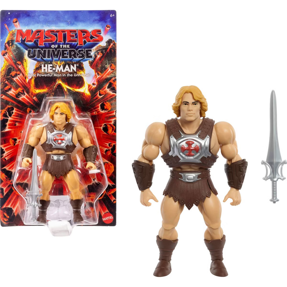 Masters of the Universe Origins He-Man 2026 Movie 5.5 Inch Action Figure Mattel